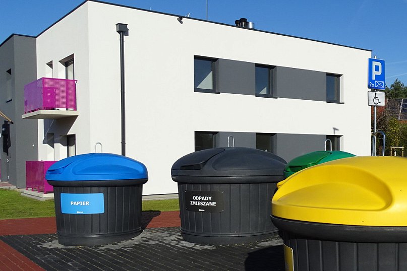 Nowe budynki komunalne w Lesznie