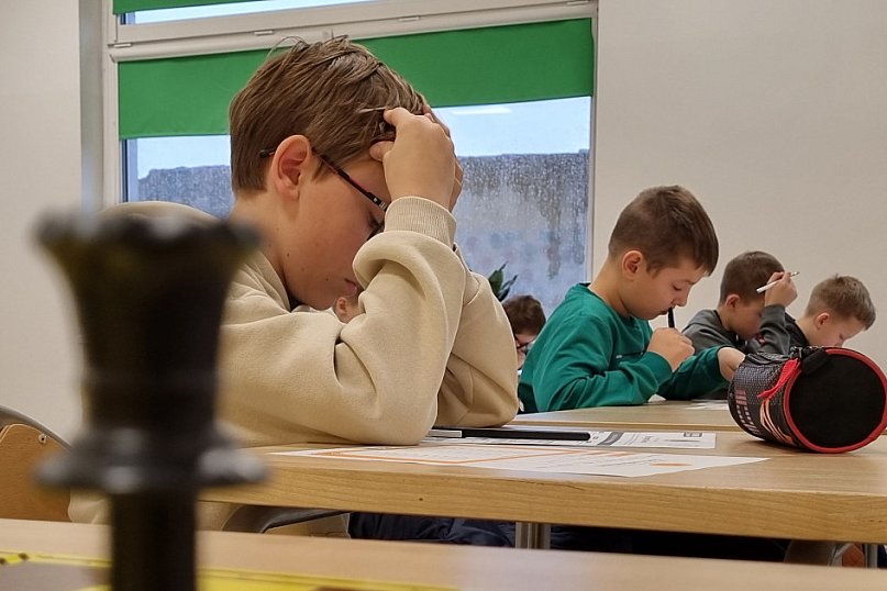 Konkurs Konik Szachowy w Szkole Podstawowej w Dąbczu