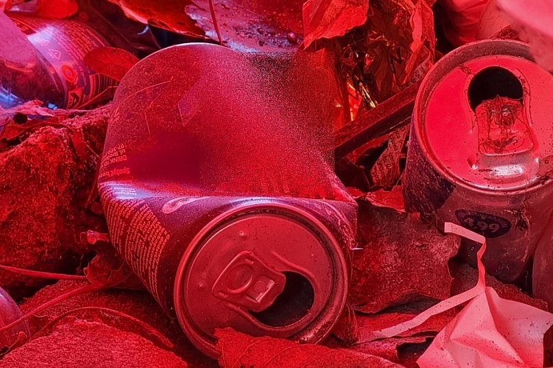 W Alei Gwiazd Żużla nie wszystkie śmieci trafiają do koszy