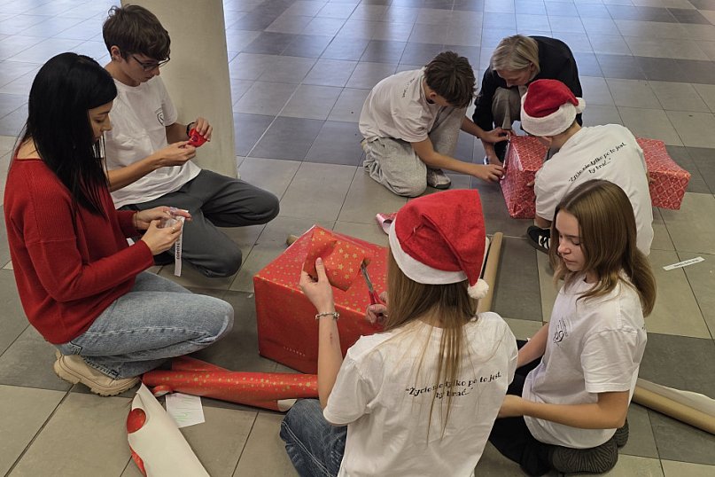 Szlachetna Paczka w SP nr 9 w Lesznie