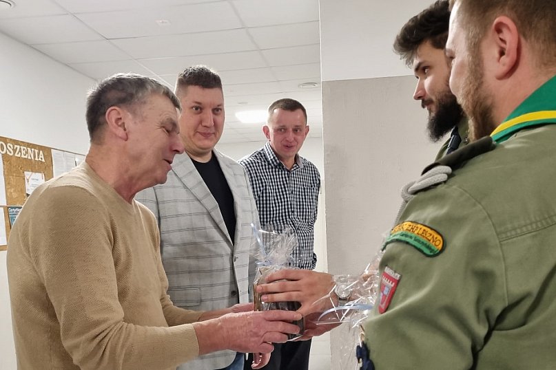 Spotkanie świąteczne szczepu ZHP w Dąbczu