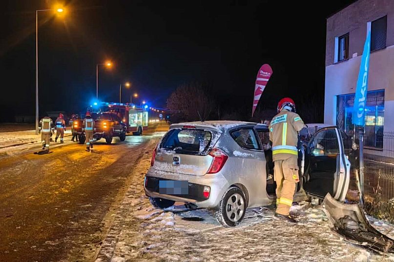 Zderzenie dwóch aut w Święciechowie