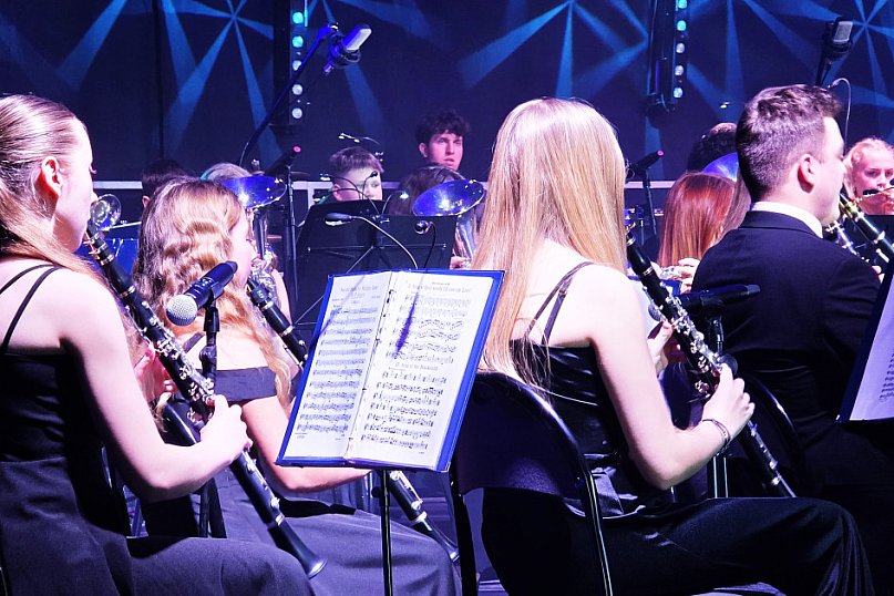 Orkiestra z Ponieca zagrała w Wilkowicach