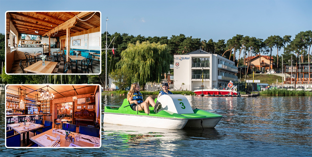 Marina Sława oraz Stara Tawerna-wyjątkowe miejsce nad jeziorem