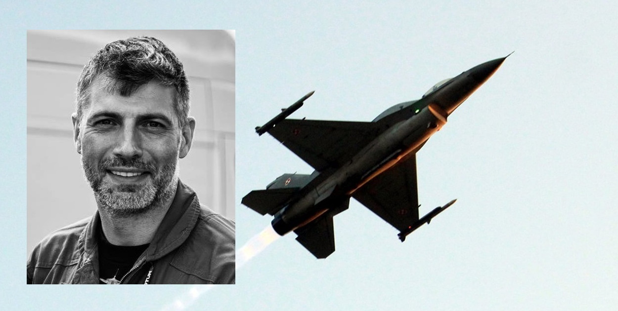 Pilot F16, który zginął w Radomiu, latał na pokazach w Lesznie (film) 