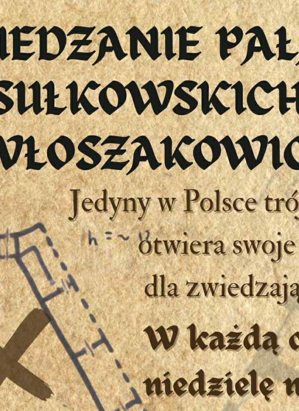 Zwiedzanie pałacu Sułkowskich