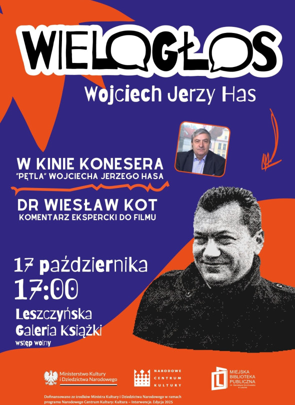 W kinie konesera: dr Wiesław Kot i projekcja filmu "Pętla" Wojciecha Jerzego Hasa