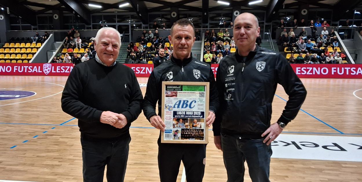 Tomasz Trznadel Człowiekiem Roku 2025 ABC i leszno24.pl (zdjęcia)