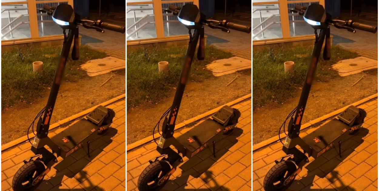 Kradzioną hulajnogą pojechał do szkoły. A policja za nim
