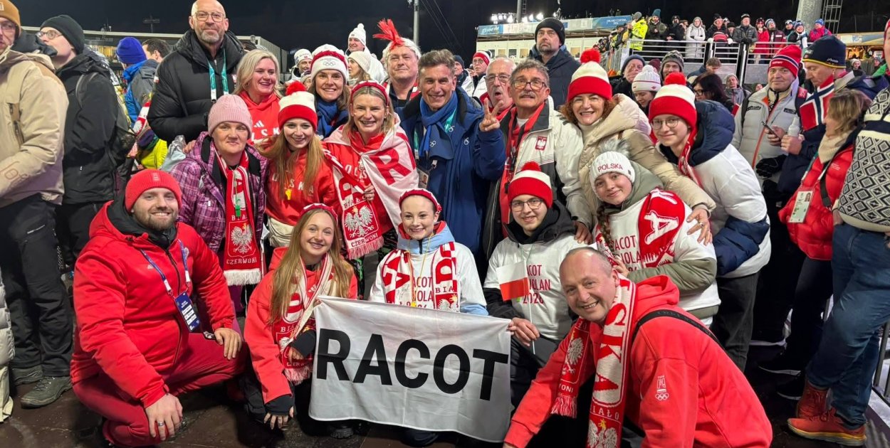 Kibice SKS Jantar Racot oklaskiwali wielki sukces Kacpra Tomasiaka (zdjęcia)