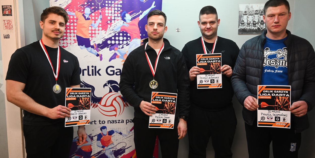 Pięć tygodni zmagań w darta na Orliku w Garzynie (zdjęcia)