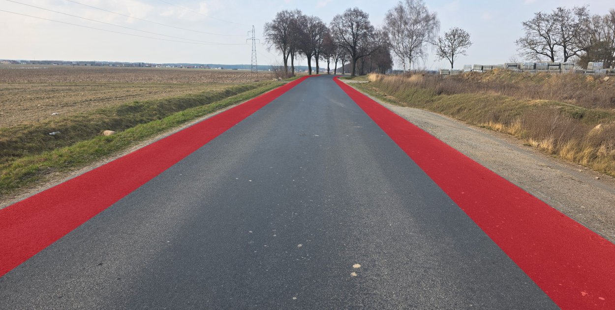 Ścieżka rowerowa na jezdni? Tak, niebawem będzie taka w powiecie