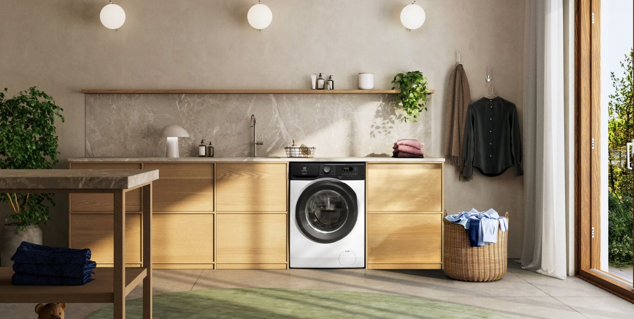 Szybkie i dokładne pranie w 30°C, nawet przy pełnym wsadzie, dzięki Electrolux