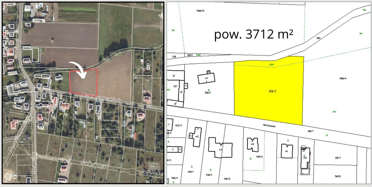 Na sprzedaż działka pod zabudowę w Przybyszewie