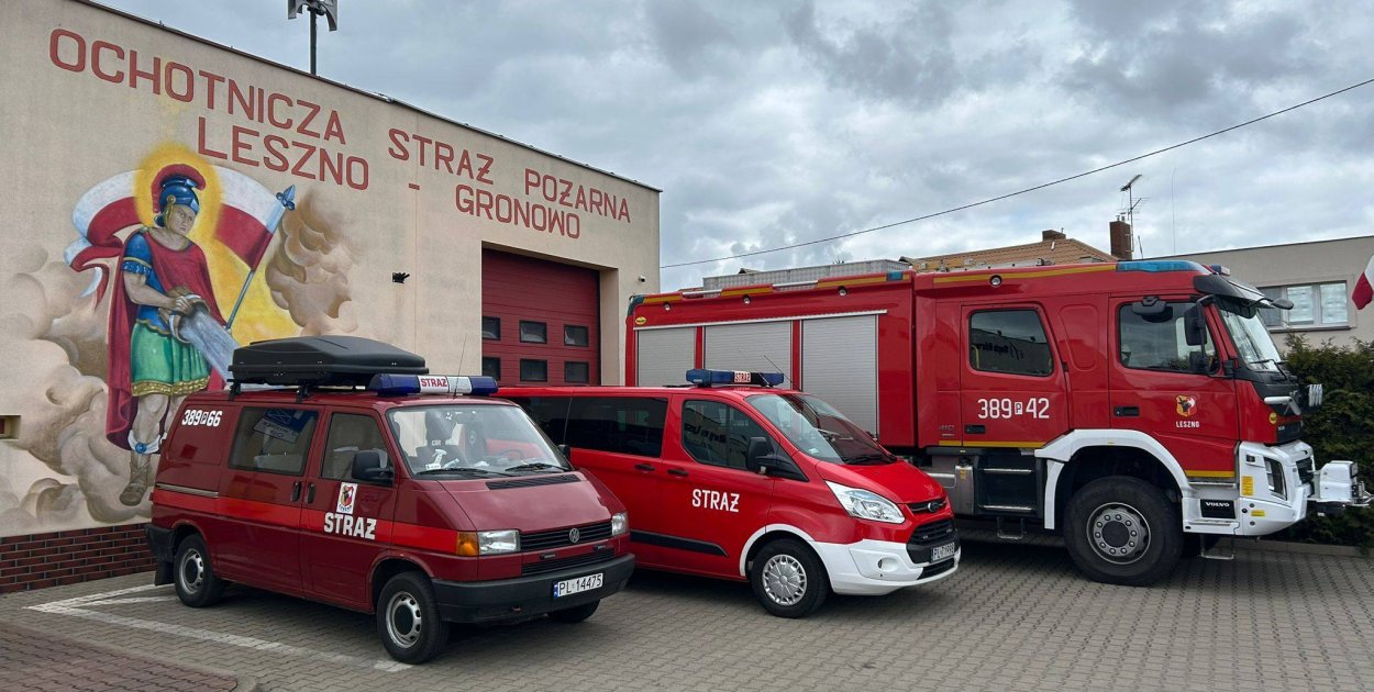 Wielkanocny prezent dla strażaków z Gronowa