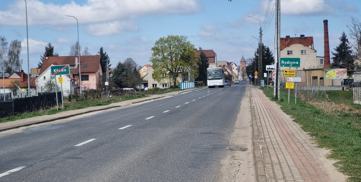 Dla poprawy bezpieczeństwa przebudują 400 m ważnej drogi w Rydzynie