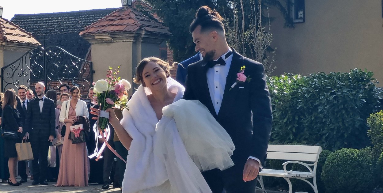 Oświadczyny były na 3976 m n.p.m, a ślub w Rydzynie (zdjęcia, film)