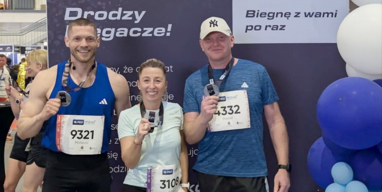 Nasi policjanci startowali w poznańskim półmaratonie (zdjęcia)