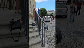 Pikieta Stop Faszyzmowi w Lesznie