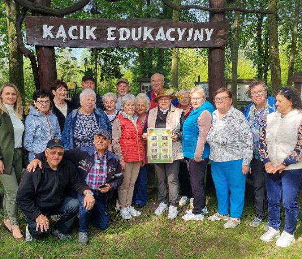 Seniorzy w Nadleśnictwie Karczma Borowa
